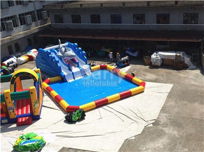 Large Sharp Inflatable Commercial Water Park  BY-AWP-133
